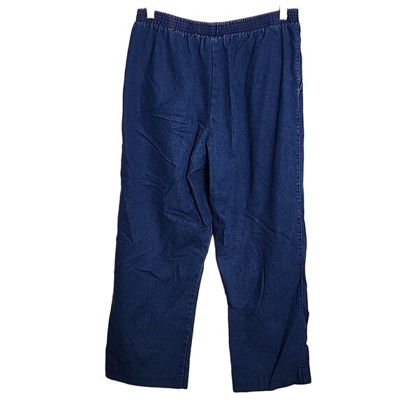 Alfred Dunner Pull On Denim-look Pants, Size 10 - Picture 5 of 7